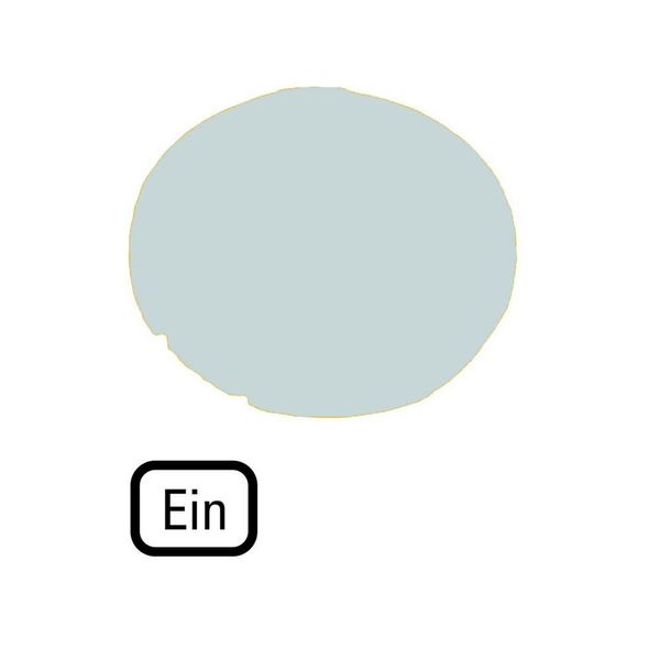 Button lens, flat white, EIN image 3