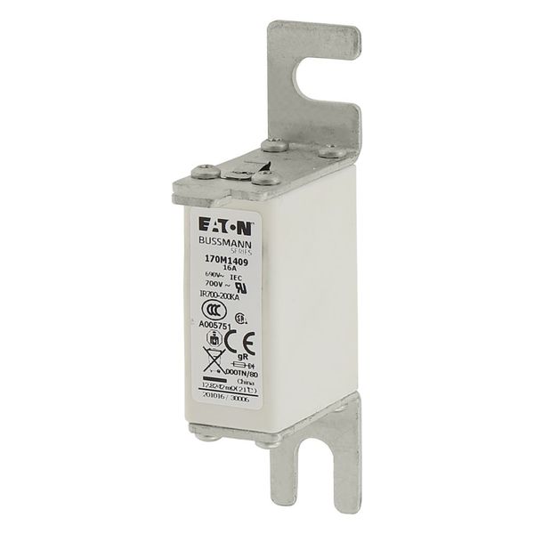 Fuse-link, high speed, 20 A, AC 690 V, DIN 000, 21 x 40 x 100 mm, gR, DIN, IEC, type T indicator image 6