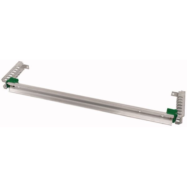 Rigid busbar kit, for B = 400 mm, DIN-Rail,  +2 mounting towers adjustable in height image 1