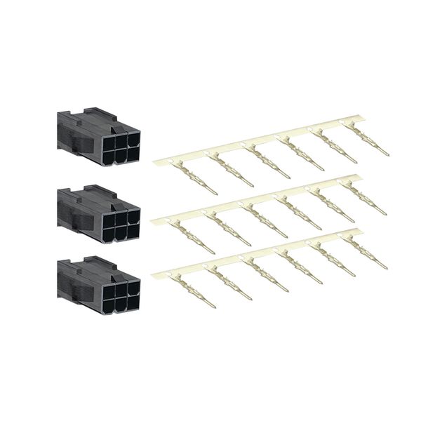 motor power connector kit, leads connection for BCH2.B/.D/.F - 40/60/80mm image 3