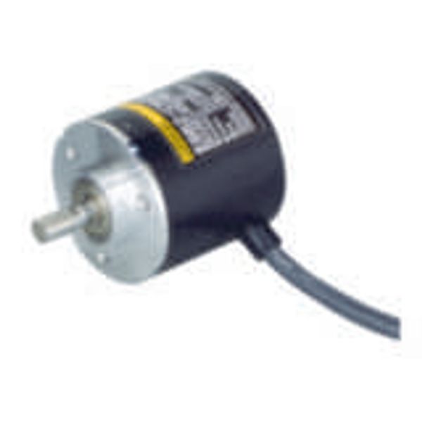 Encoder, incremental, 60ppr, 5-12 VDC, NPN voltage output, 0.5m cable image 1