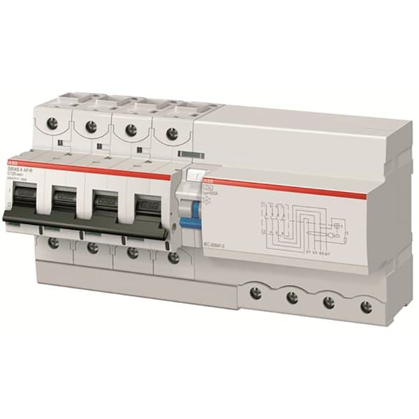 DS804S-D125/1AS Residual Current Circuit Breaker with Overcurrent Protection image 1