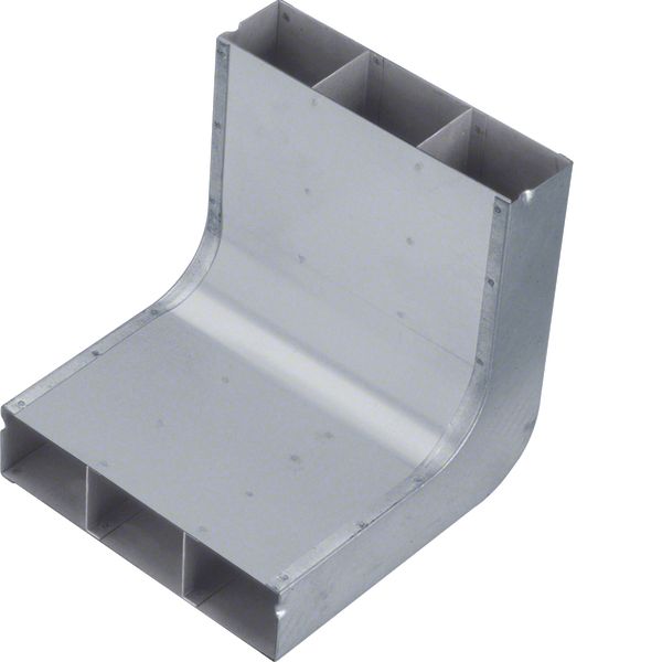 riser bend underfloor duct 190x48 3-gang image 1