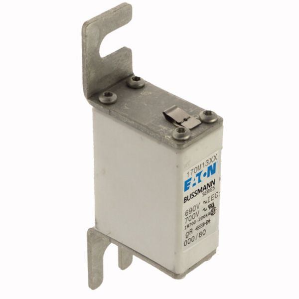 Fuse-link, high speed, 16 A, AC 690 V, DIN 000, 21 x 40 x 100 mm, gR, DIN, IEC, single indicator image 4