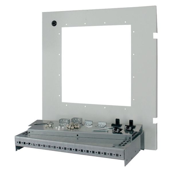 Mounting kit: IZMX40, fixed mounted design, W=600mm, grey image 3