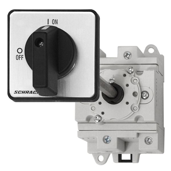 Main Switch 2p. 32A, 600VDC, base mounted image 1