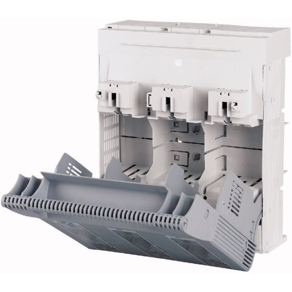 NH fuse-switch 3p box terminal 95 - 300 mm², mounting plate, light fuse monitoring, NH3 image 10