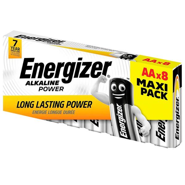 ENERGIZER Alkaline Power LR6 AA 8-Pack image 1