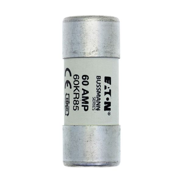 House service fuse-link, low voltage, 60 A, AC 415 V, BS system C type II, 23 x 57 mm, gL/gG, BS image 2