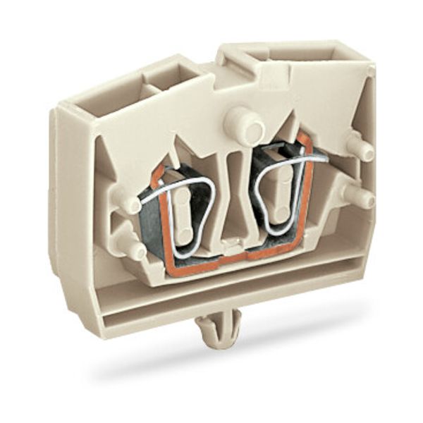 2-conductor terminal block without push-buttons suitable for Ex e II a image 1
