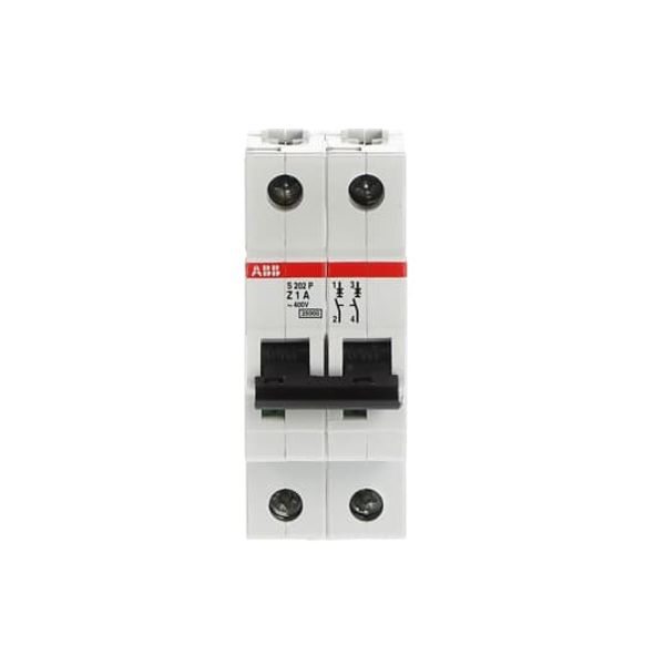 S202P-Z1 Miniature Circuit Breaker - 2P - Z - 1 A image 8