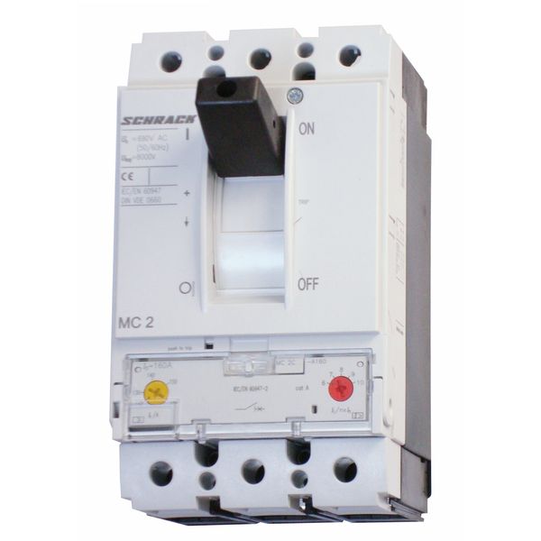 Moulded Case Circuit Breaker Type A, 3-pole, 50kA, 200A image 1