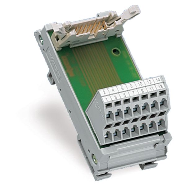 Interface module Pluggable connector per DIN 41651 14-pole image 2