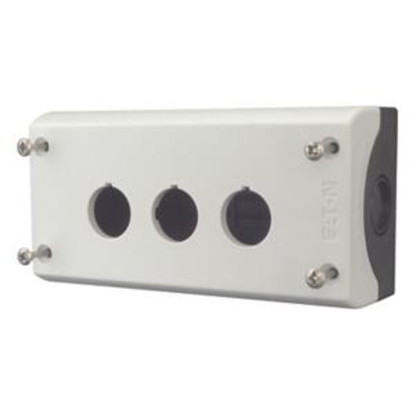 Surface mounting enclosure, 3 mounting locations image 1