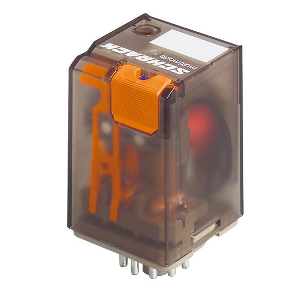 Plug-in Relay 11 pin 3 C/O 220VDC 10A, gold plated image 1