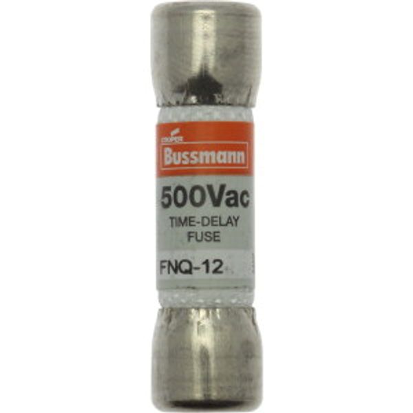 Fuse-link, LV, 12 A, AC 500 V, 10 x 38 mm, 13⁄32 x 1-1⁄2 inch, supplemental, UL, time-delay image 25