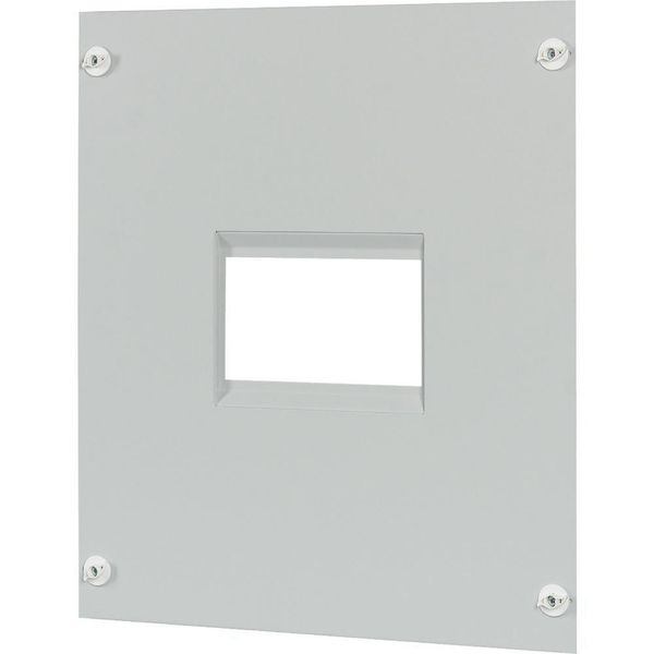 Front plate NZM4-XDV symmetrical for XVTL, vertical HxW=600x600mm image 3