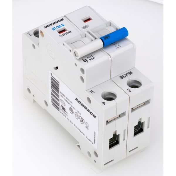 Miniature Circuit Breaker (MCB) B50/1+N, 10kA image 5