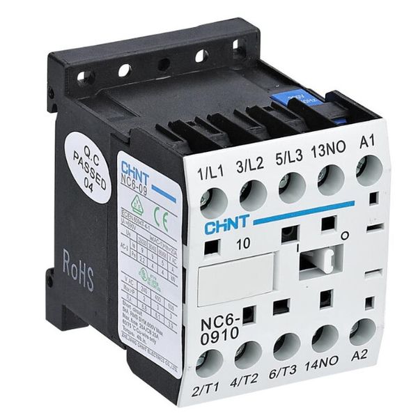 Contactor 2NO+2NC, 240VAC, 9A (NC60908230V50HZ) image 1