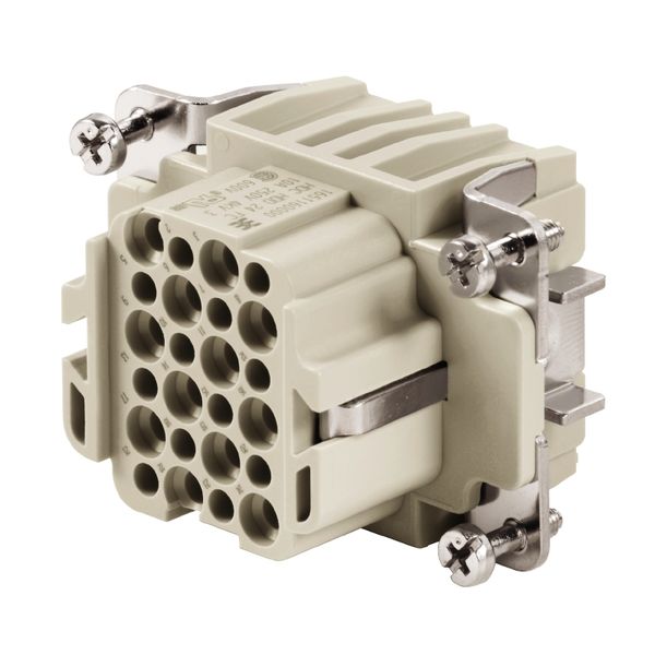Contact insert (industry plug-in connectors), Female, 250 V, 10 A, Num image 1