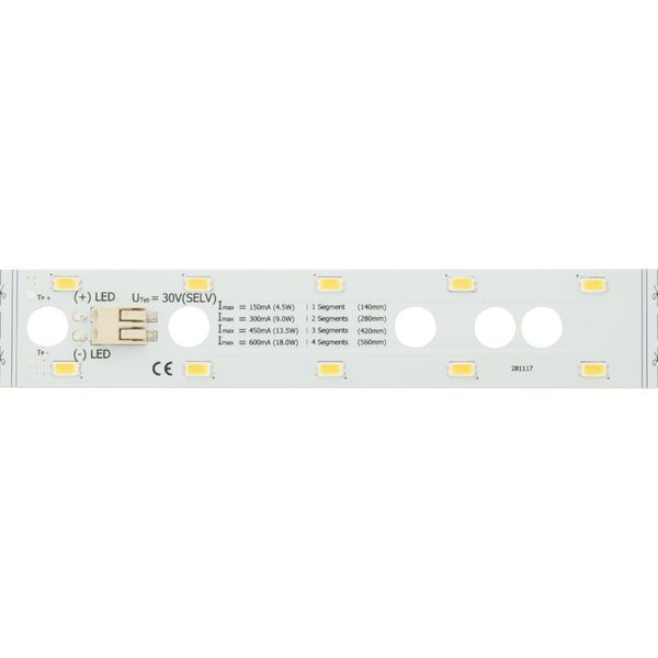 LED PCB Module18 WW (Warm White) - IP20, CRI/RA 90+ image 1