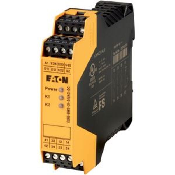 Safety relays for controlled stop/protective door/light curtain monitoring, 24 V DC/AC, 3 enabling paths image 9