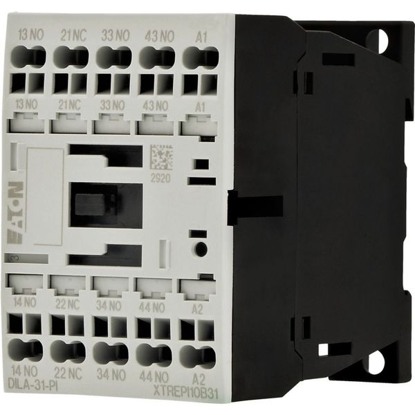 Contactor relay, 24 V 50/60 Hz, 3 N/O, 1 NC, Push in terminals, AC operation image 16