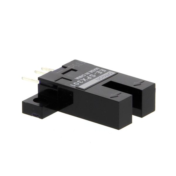 Photomicro sensor, slot type, 3.6 mm, L-ON, NPN, connector image 3