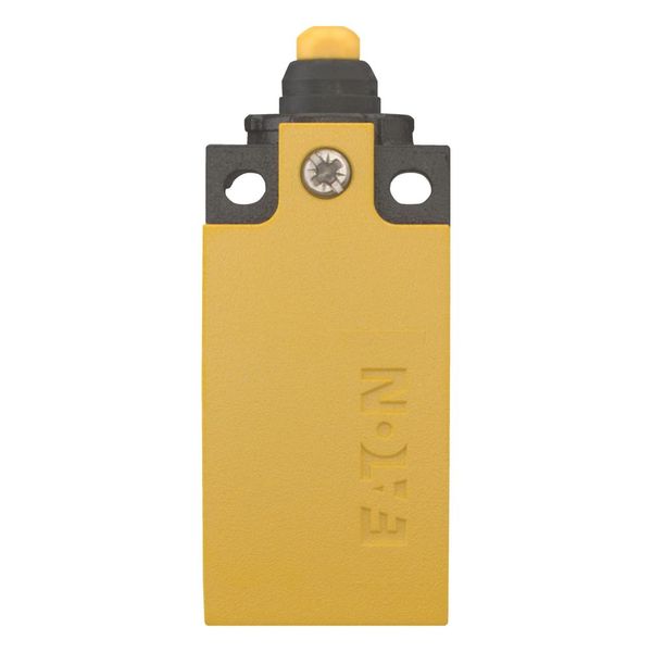 Safety position switch, LS(M)-…, Rounded plunger, Basic device, expandable, 2 NC, Yellow, Metal, Cage Clamp, -25 - +70 °C image 6