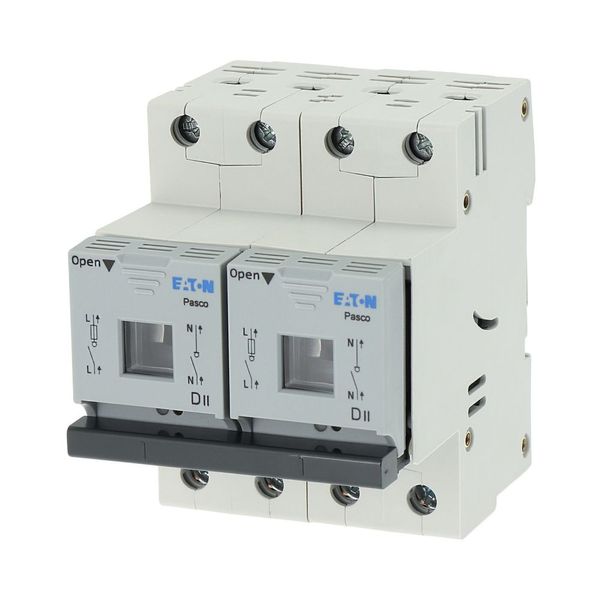 Fuse switch-disconnector, LPC, 25 A, service distribution board mounting, 2 pole, DII image 39