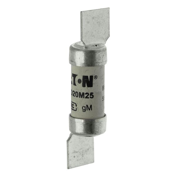 Fuse-link, low voltage, AC 415 V, BS88/F2, 18 x 59 mm, gM, BS image 5