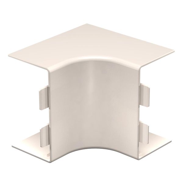 WDK HI60110CW  Inner corner cover, for WDK channel, 60x110mm, creamy white Polyvinyl chloride image 1
