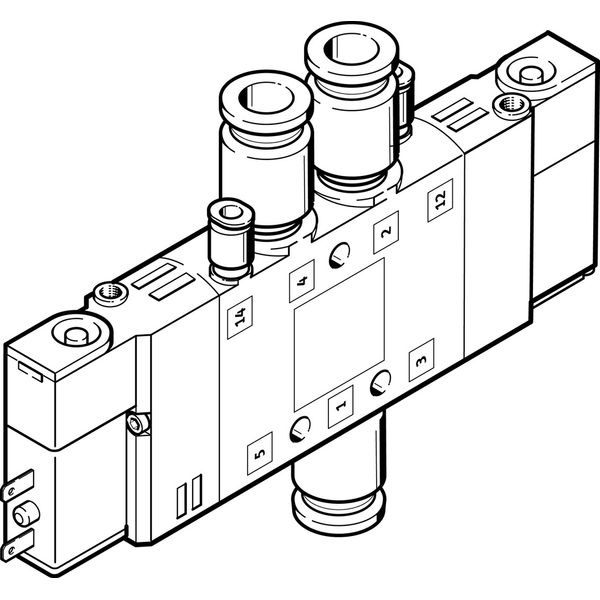 CPE14-M1BH-5JS-QS-6 Air solenoid valve image 1