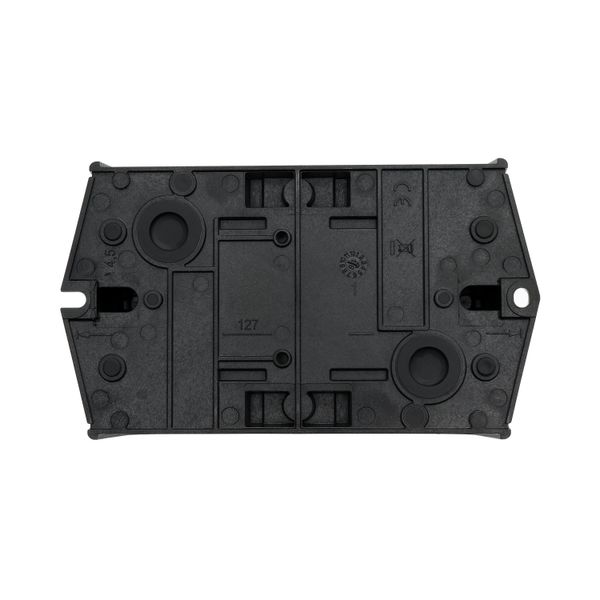Insulated enclosure, HxWxD=120x80x95mm, +mounting rail image 43