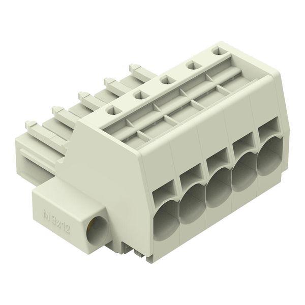 831-3105/107-000 1-conductor female connector; Push-in CAGE CLAMP®; 10 mm² image 1