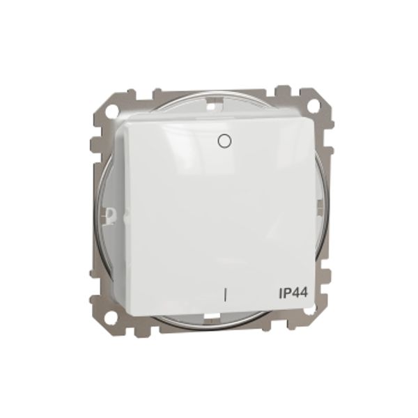 Sedna Design & Elements, 2-Pole switch 10AX, professional, white image 2