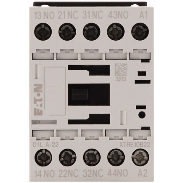 Contactor relay, 415 V 50 Hz, 480 V 60 Hz, 2 N/O, 2 NC, Screw terminals, AC operation image 2