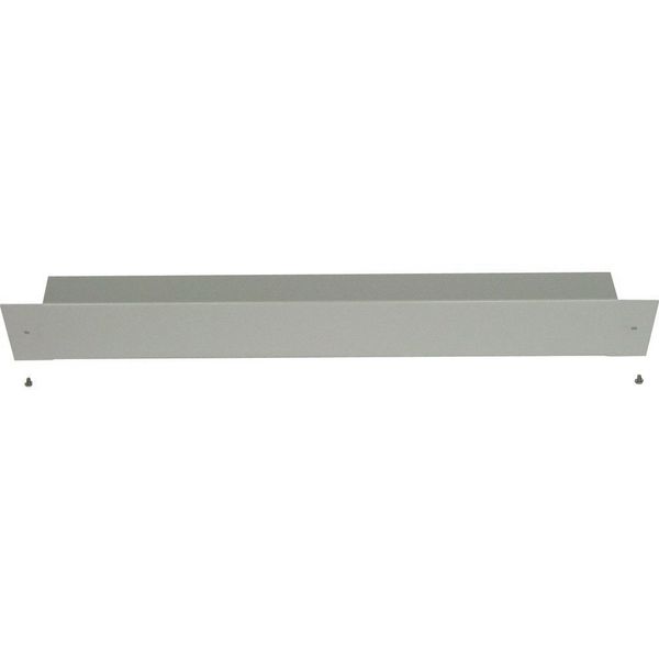 Plinth, front plate for HxW 100 x 600mm, grey image 4