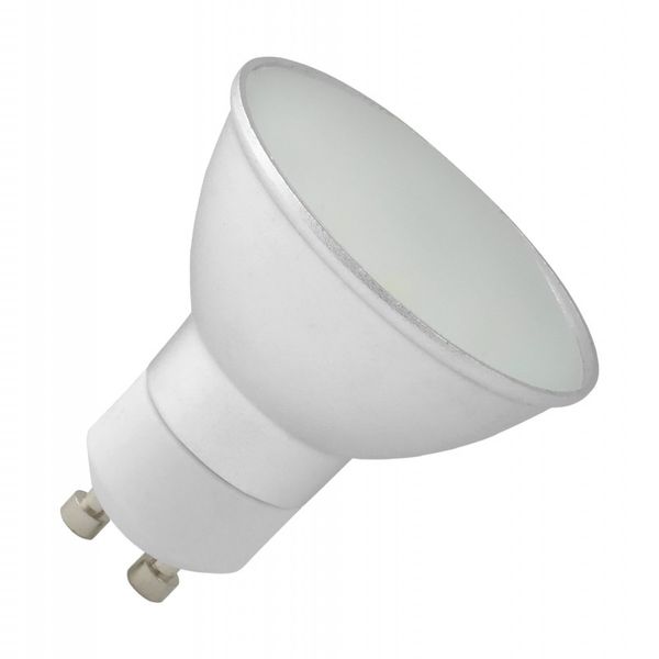 LED GU10 230V 1.5W SMD WW WITH MILKY COVER SPECTRUM image 1
