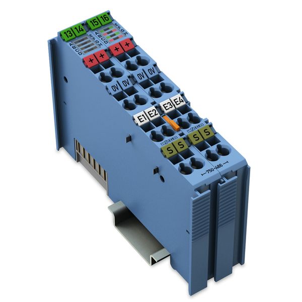 4-channel analog input 0/4 … 20 mA Single-ended blue image 1