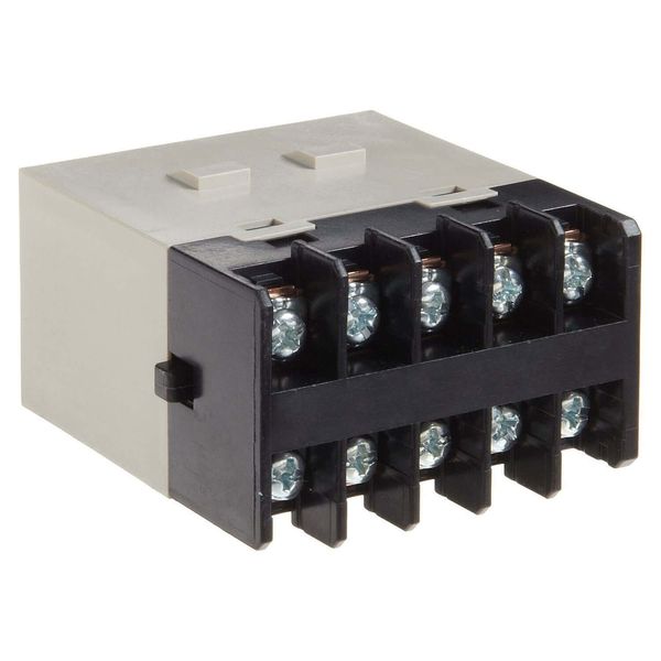 Power Relay, 3PST-NO/SPST-NC, W-bracket mounting, 25 A, 24 VDC image 1