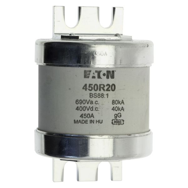 Fuse-link, low voltage, 450 A, AC 660 V, BS88, 74 x 112 mm, gL/gG, BS image 6