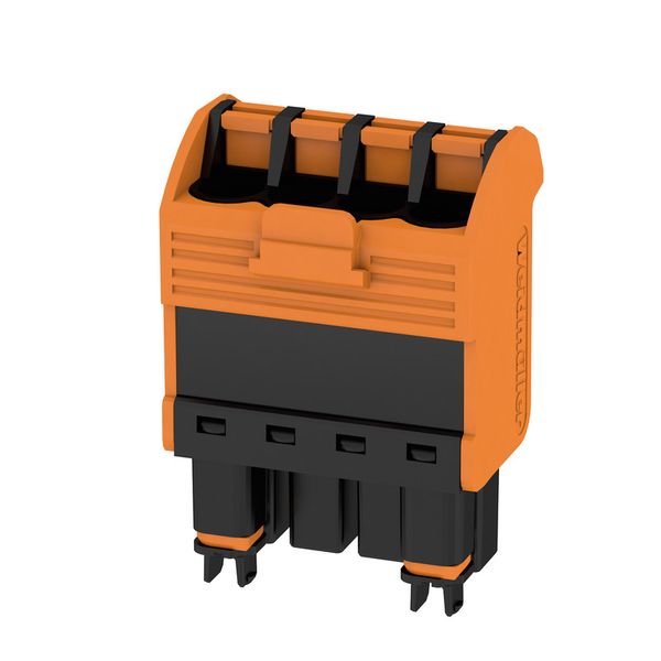 PCB plug-in connector (wire connection), 5.00 mm, Number of poles: 4,  image 1