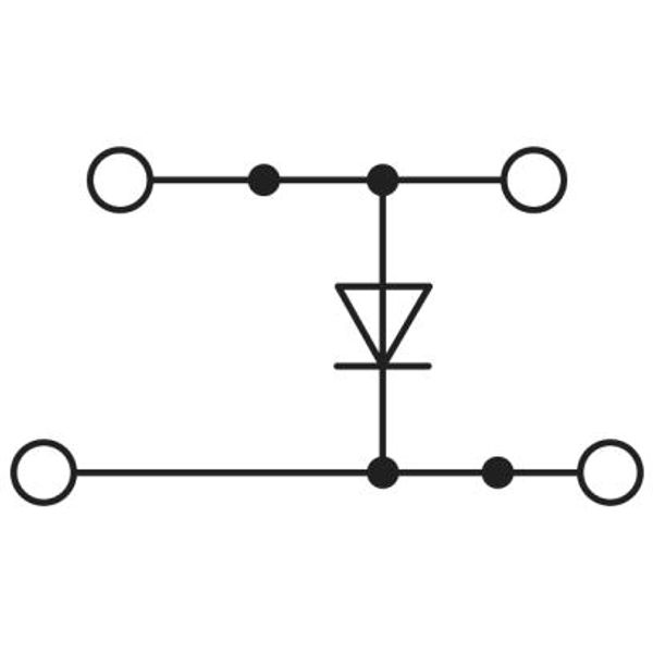 Diode terminal blocks STTB 2,5-DIO/O-U image 2