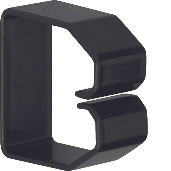 Cable retaining clip made of PVC for LKG 50x50mm black image 1