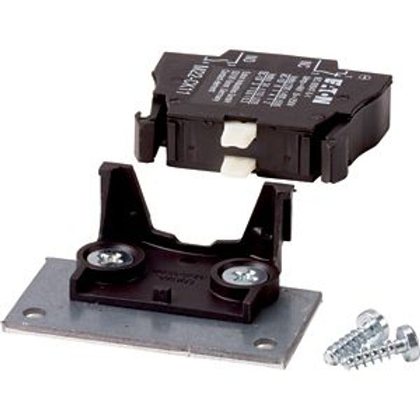 Auxiliary contact, 1N/O+1N/C for DMV160N part no. image 1
