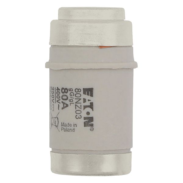 Fuse-link, LV, 80 A, AC 400 V, D03, gL/gG, IEC, time-delay image 6