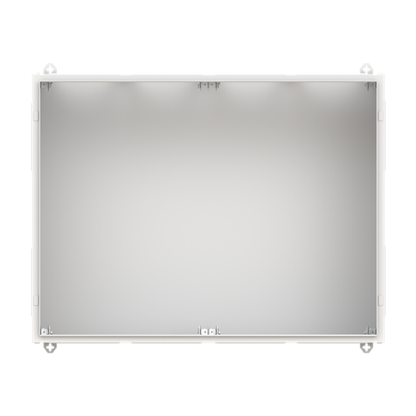 TW405GB Wall-mounting cabinet, Field width: 4, Rows: 5, 800 mm x 1050 mm x 350 mm, Grounded (Class I), IP30 image 2