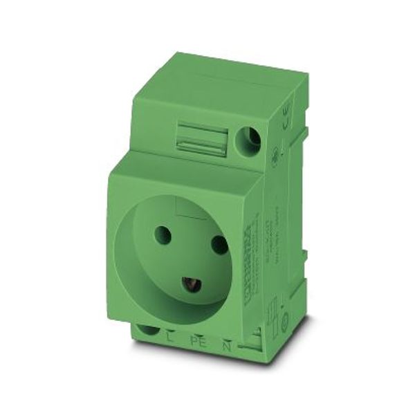 Socket outlet for distribution board Phoenix Contact EO-K/UT/GN 250V 16A AC image 2