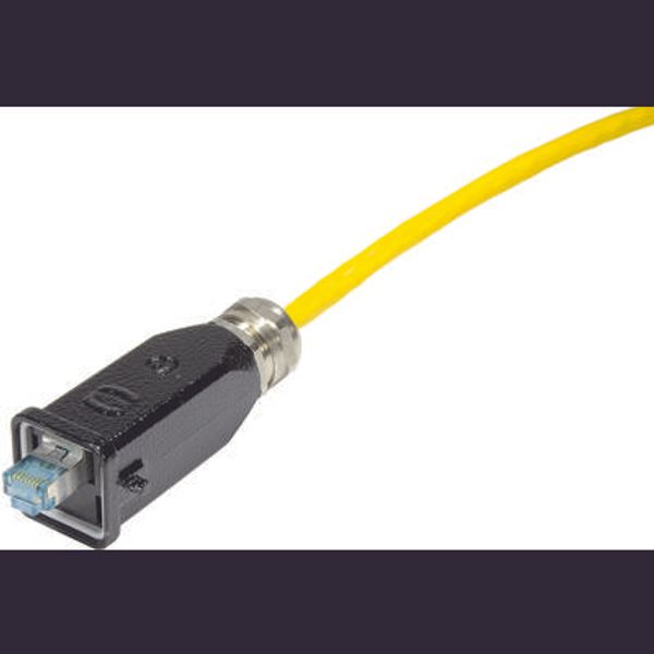 Han3M RJ45 GL Cat6A plug 8p met. image 1